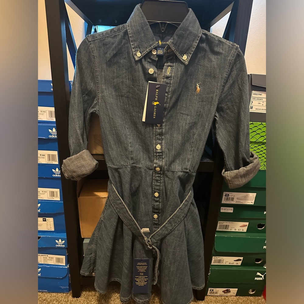 Kids Ralph Lauren Polo dress Sz7